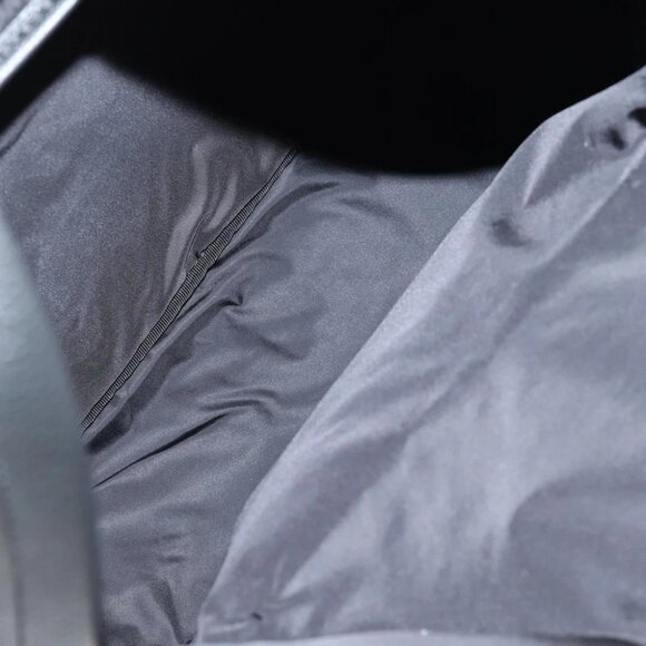 VERSACE Backpack Leather Black Gold Auth 118813M - Picture 2 of 15